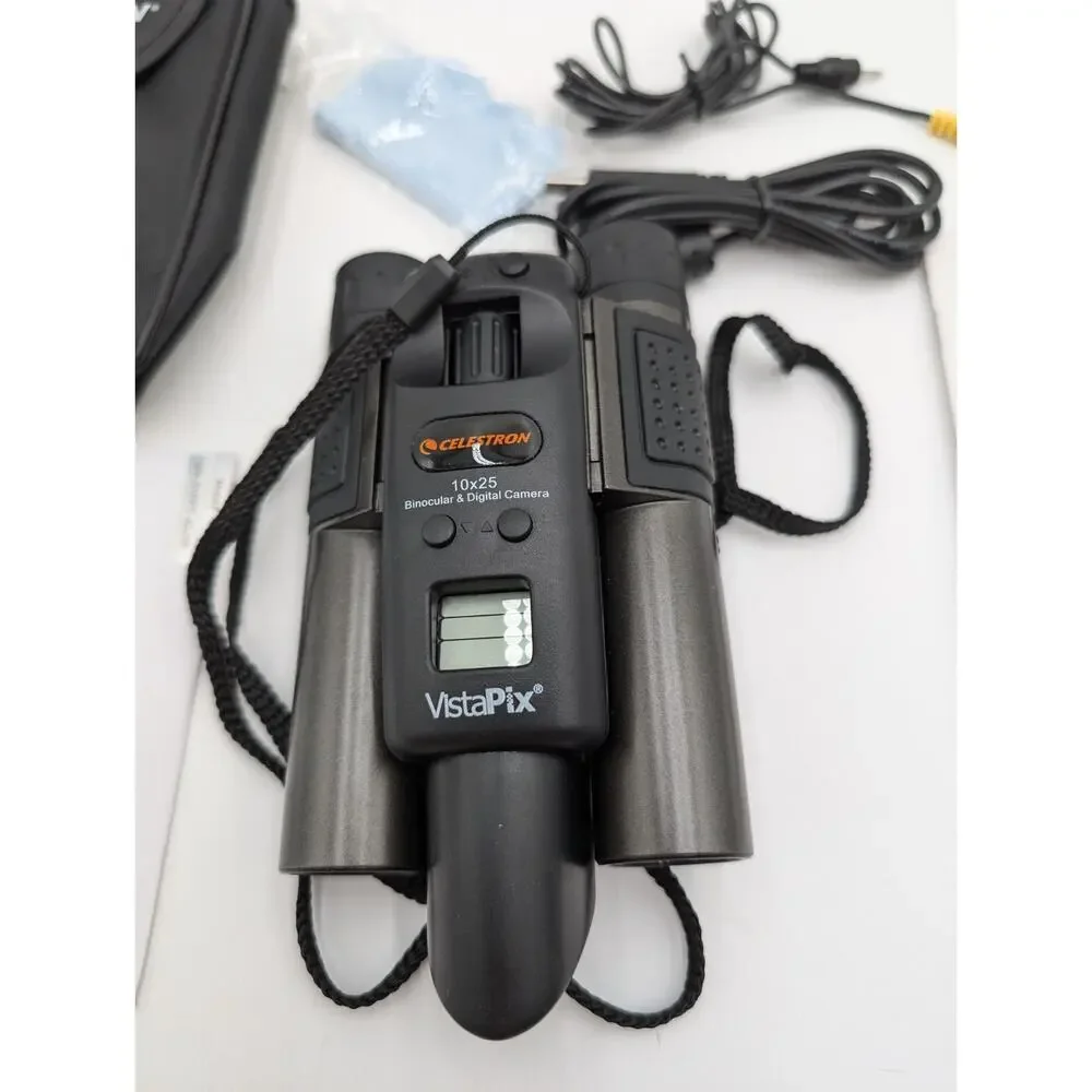 Celestron VistaPix 72202 10x25 Binoculars/1.3 MP Digital Camera